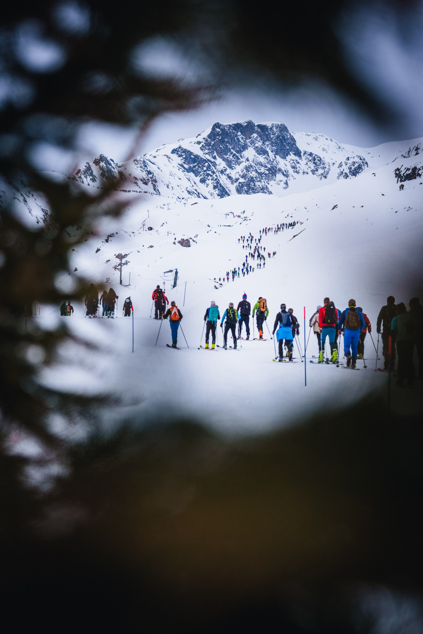 public of the pierra menta skimo race areches beaufort